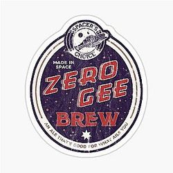Zero Gee The Outer Worlds Sticker