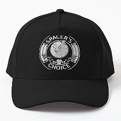 Spaceramp's Choice Distressed White Logo The Outer Worlds Logo 252 Baseball Cap