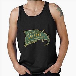 Saltuna Logo The Outer Worlds Brand Logo Tank Top