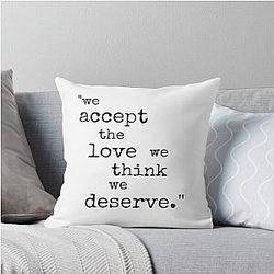 The Perks of Being a Wallflower Throw Pillow