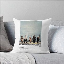 The Perks of Being a Wallflower Alternative Film Poster Throw Pillow