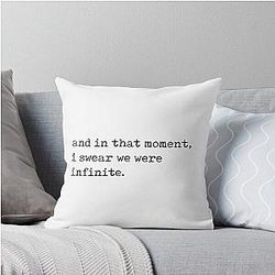 The Perks of Being a Wallflower Throw Pillow