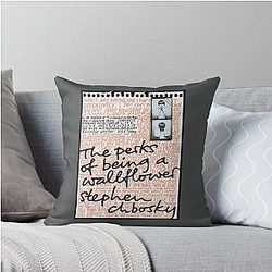 The Perks of Being a Wallflower Throw Pillow