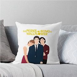 The Perks of Being a Wallflower Throw Pillow