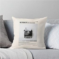 The Perks of Being a Wallflower Minimalist movie Throw Pillow