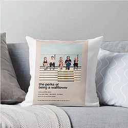 The Perks of Being a Wallflower Alternate Cover Throw Pillow