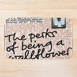 The Perks of Being a Wallflower Bath Mat