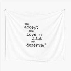 The Perks of Being a Wallflower Wallflower Quote Tapestry
