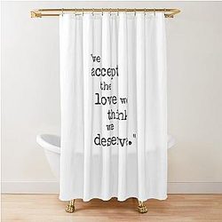 The Perks of Being a Wallflower Shower Curtain
