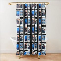 The Perks of Being a Wallflower Sticker Set T-Shirt Shower Curtain