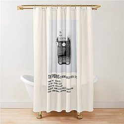 The Perks of Being a Wallflower Minimalist Movie Shower Curtain