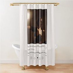 The Perks of Being a Wallflower Movie Poster Shower Curtain