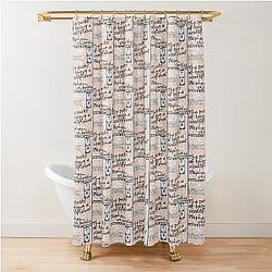 The Perks of Being a Wallflower Shower Curtain