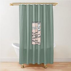The Perks of being a wallflower shower curtain