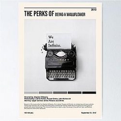 The Perks of Being a Wallflower Minimalist Movie Poster
