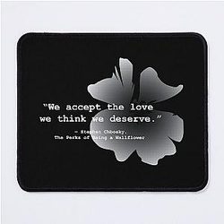 The Perks of Being a Wallflower Mouse Pad
