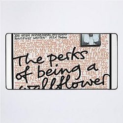 The Perks of Being a Wallflower Desk Mat