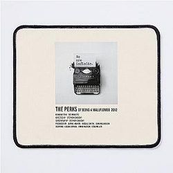 The Perks of Being a Wallflower Minimalist Mouse Pad