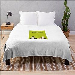 The Perks of Being a Wallflower Alternative Movie Poster Throw Blanket