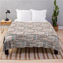 The Perks of Being a Wallflower Throw Blanket