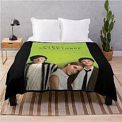 Funy Man The Perks Of Being A Wallflower Graphic Throw Blanket for Fans