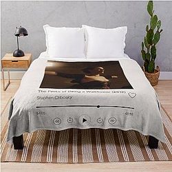 The Perks of Being a Wallflower throw blanket