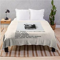 The Perks of Being a Wallflower Minimalist movie Throw Blanket