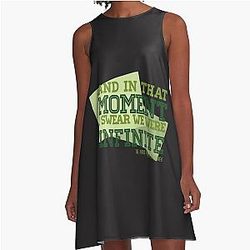 The Perks of Being a Wallflower A-Line Dress