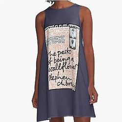 The Perks of Being a Wallflower A-Line Dress