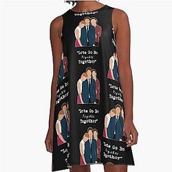 The Perks of Being a Wallflower Trending Vintage A-Line Dress