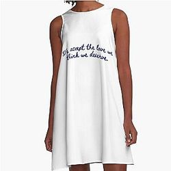 The Perks of Being a Wallflower A Line Dress
