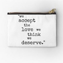 The Perks of Being a Wallflower Zipper Pouch