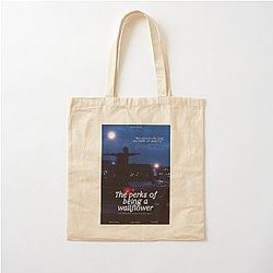 The Perks of Being a Wallflower Cotton Tote Bag