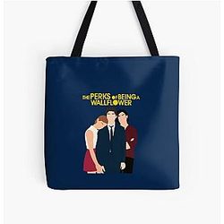 The Perks of Being a Wallflower All Over Print Tote Bag