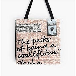 The Perks of Being a Wallflower All Over Print Tote Bag