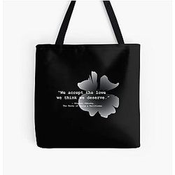 The Perks of Being a Wallflower All Over Print Tote Bag
