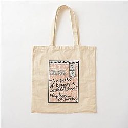 The Perks of Being a Wallflower Cotton Tote Bag