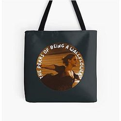 The Perks of Being a Wallflower All Over Tote Bag