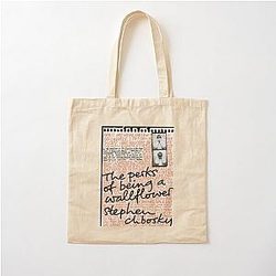 The Perks of Being a Wallflower Cotton Tote Bag