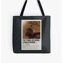 The Perks of Being a Wallflower Active Over Print Tote Bag