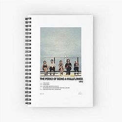 The Perks of Being a Wallflower Alternative Film Poster Spiral Notebook