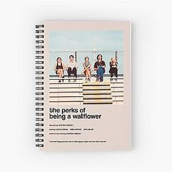 The Perks of Being a Wallflower: Alternate Minimal Cover Spiral Notebook