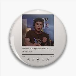 The Perks of Being a Wallflower Movie Poster Pin