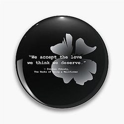 The Perks of Being a Wallflower (Dark Version) Pin