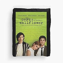 Funny Man The Perks Of Being A Wallflower Poster For Fans Duvet Cover