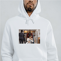 The Pitt Iconic Scrubs and Life Saving Moments Motif The Pitt Hoodies