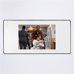 The Pitt Iconic Scrubs and Life Saving Moments Motif The Pitt Mouse Pads