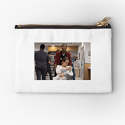 The Pitt Iconic Scrubs and Life Saving Moments Motif The Pitt Zipper Pouches