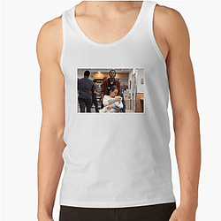 The Pitt Iconic Scrubs and Life Saving Moments Motif The Pitt Tank Tops