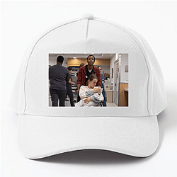 The Pitt Iconic Scrubs and Life Saving Moments Motif The Pitt Hats & Caps